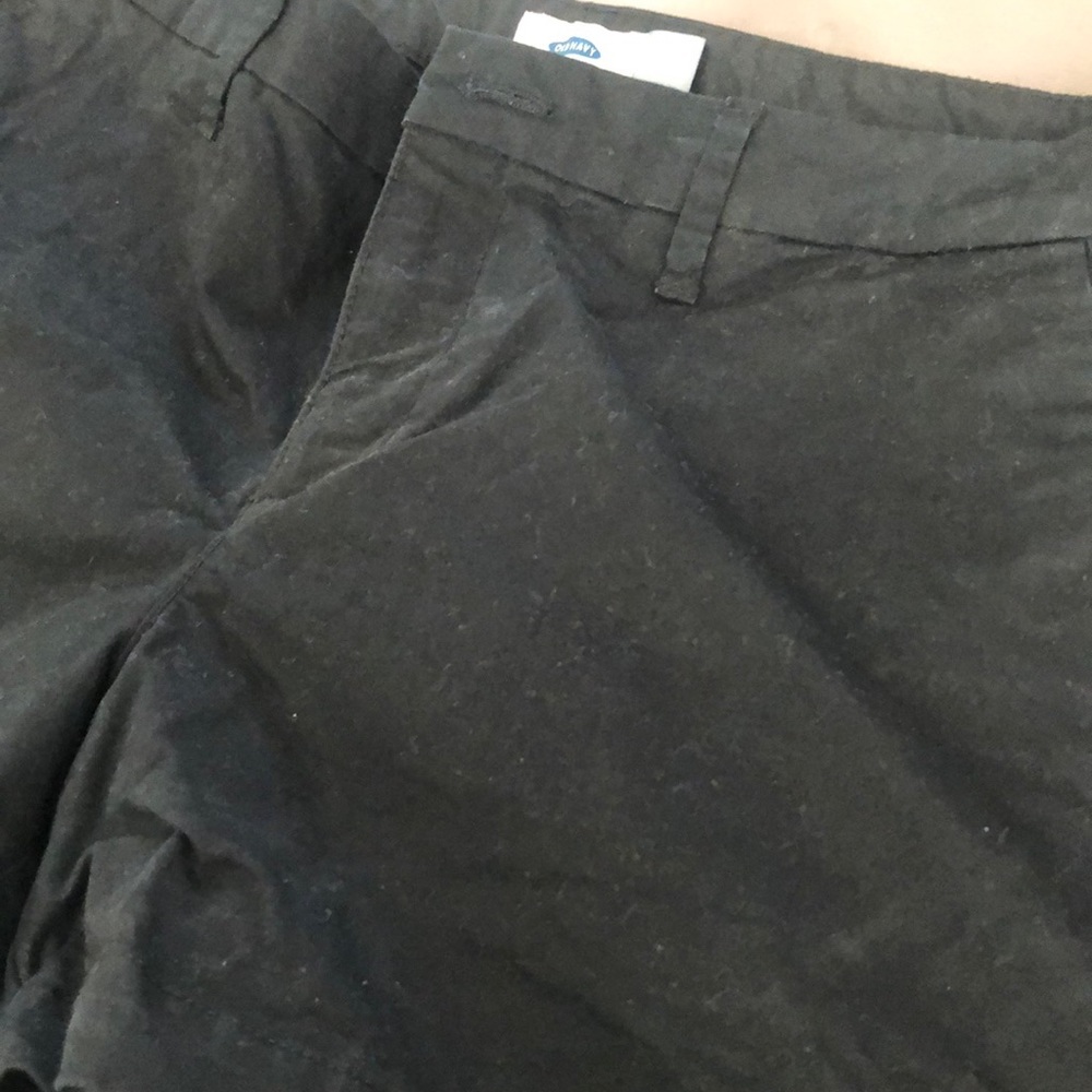 Black old navy shorts